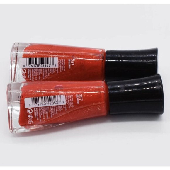 2X Sally Hansen Insta-Dri Nail Color Polish 257 / 276 ABLAZING! 0.31 fl oz - Picture 2 of 3